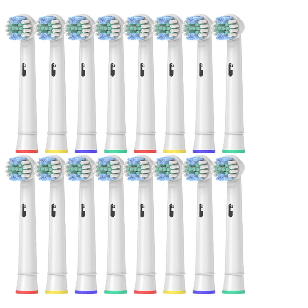 Elektrische Zahnbürsten-Ersatzbürstenköpfe für Oral Basic Cleaning B Zahnbürstenaufsatz Borsten D100 D25 D30 D32 4739 3709 3744