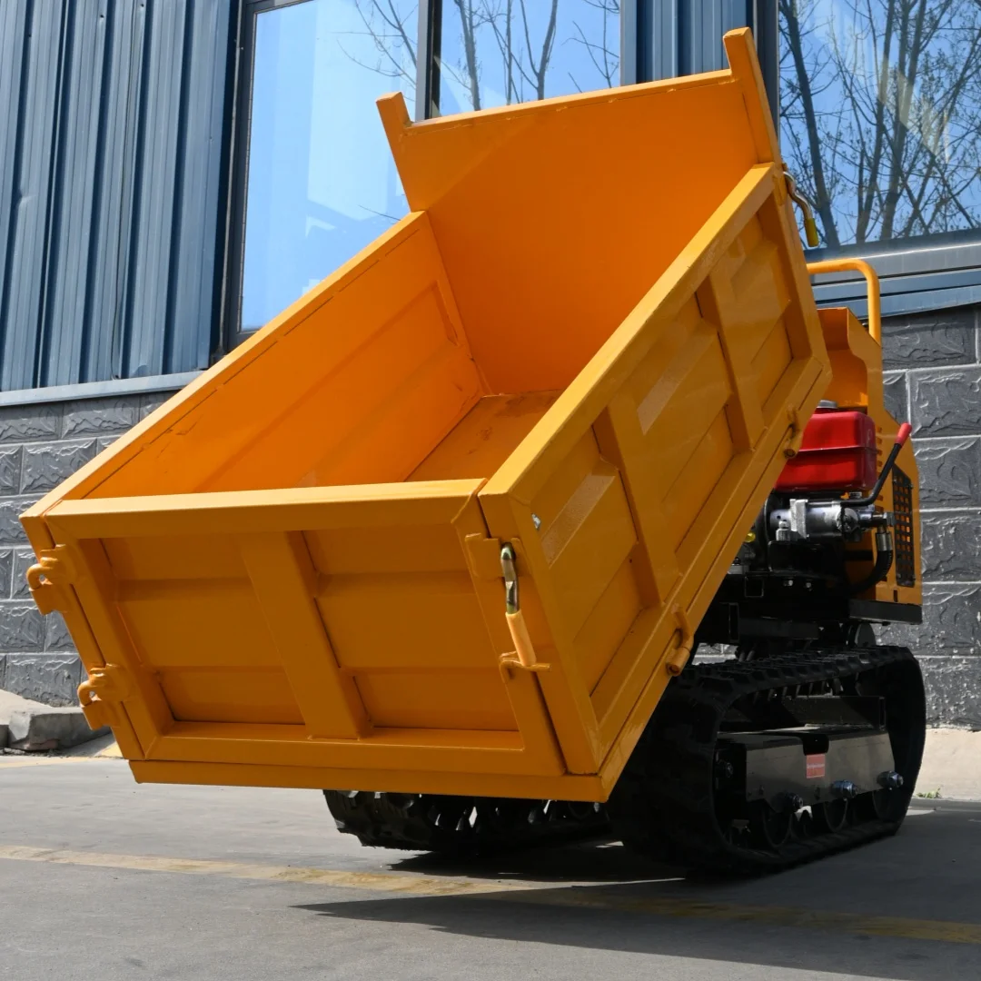 Customized Track Dumper Mini Crawler Agricultural Tracked For Cheap Famous Mini Truck Dump Sale