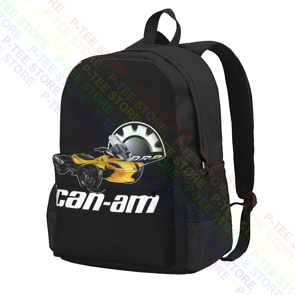 Can Am Brp Spyder Large Capacity Backpack Vintage Shoe Bag Shopping Bag School Sport Bag