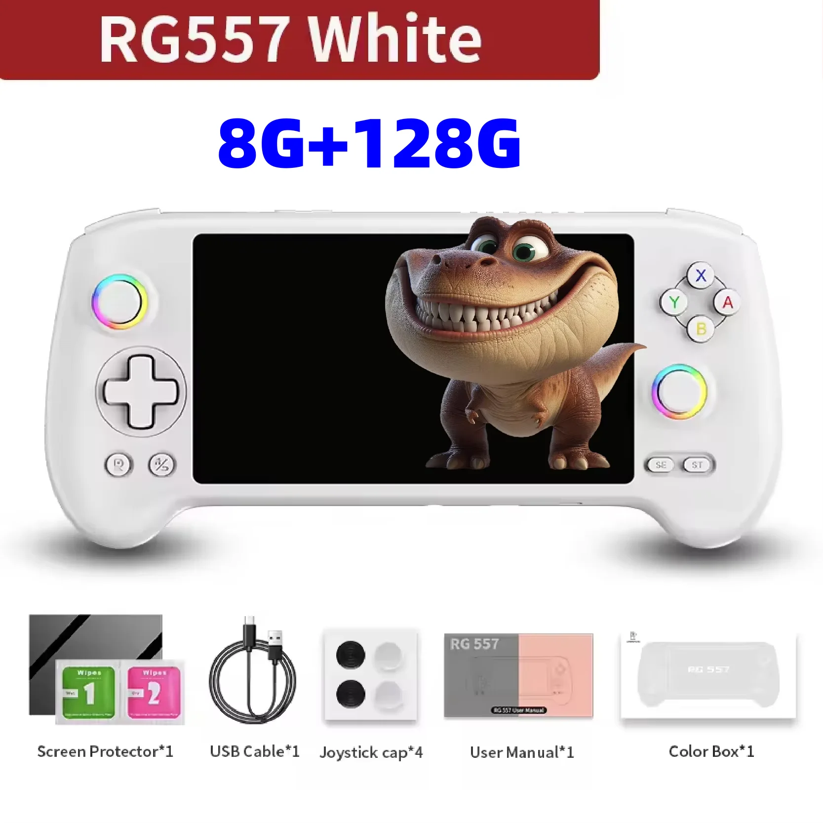 ANBERNIC RG557 Retro Handheld Game Video Player Console Android 14