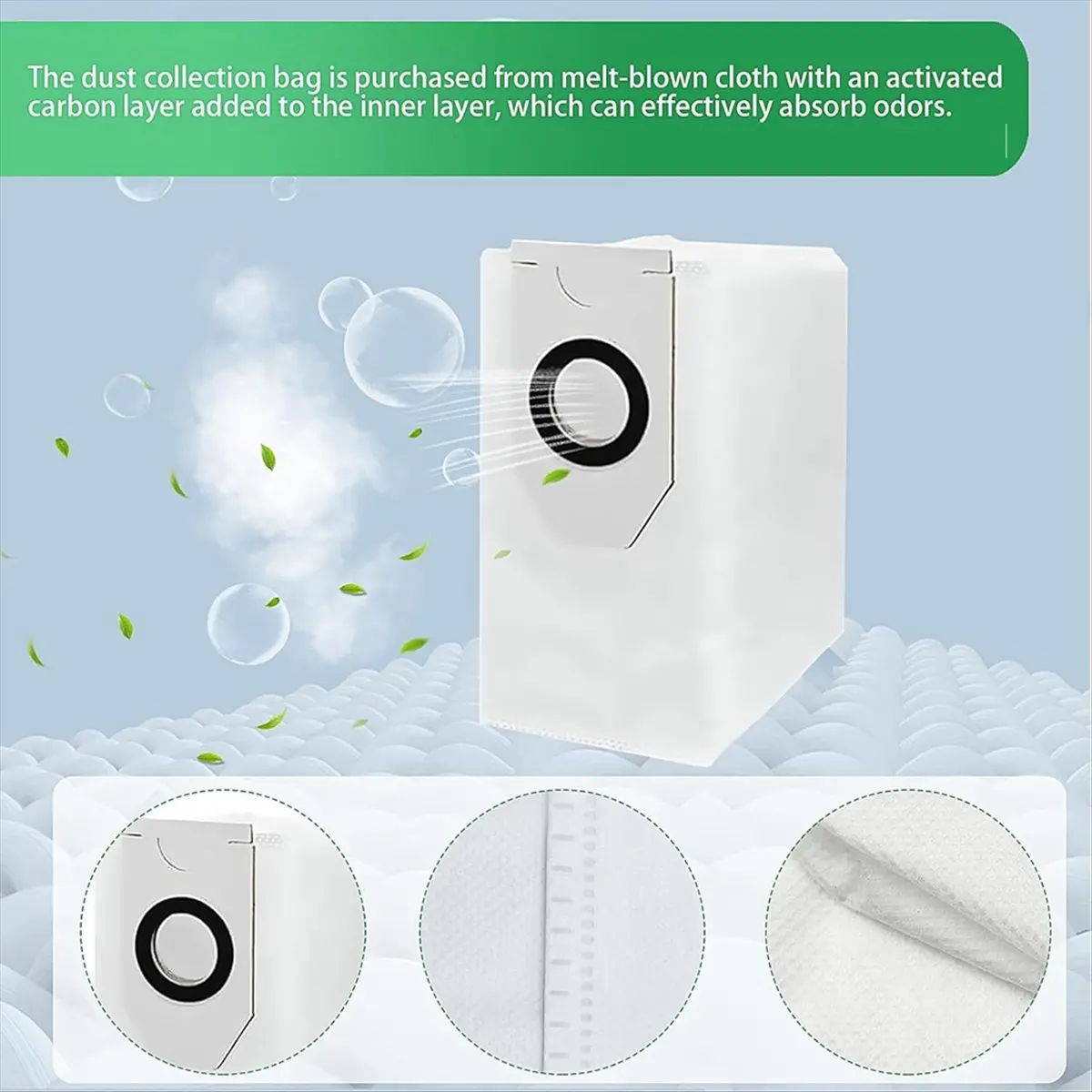 

A75X-пылесборник для робота-пылесоса S8 S8+, расходные материалы, мешки для удаления грязи, сменные запасные части