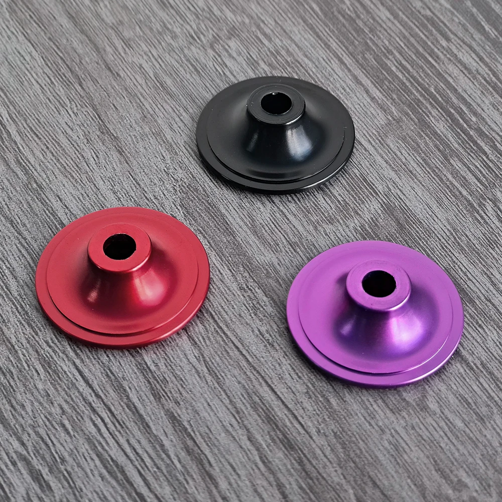 SRUOEC Vorbauabdeckung aus Aluminiumlegierung, nur 5,2 g, ultraleichte Steuersatzkappe mit Schraube für 28,6 mm Gabelschaft – Detail 9