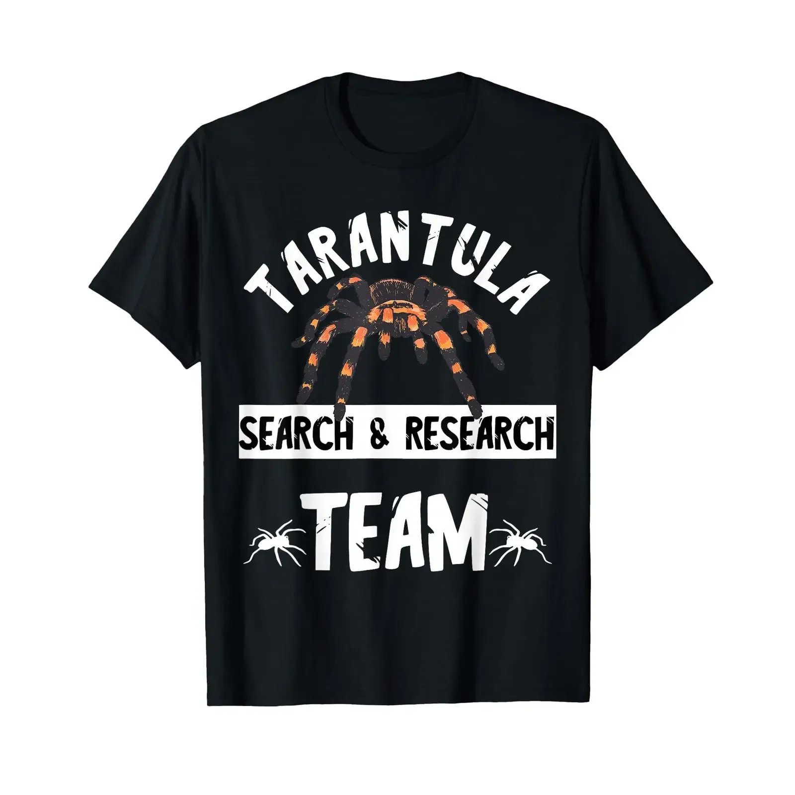 Tarantula Team Spider Lover Bug Catcher Arachnids T Shirt vintage Washed Casual Unisex Comfortable streetwear Stretched graphic