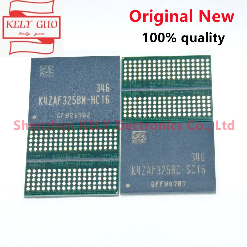 (1pcs)100% NEW K4ZAF325BC-SC14 K4ZAF325BC-SC16 K4ZAF325BM-HC16 H56CBM24MIR-S2C K4ZAF325BM-HC14 K4ZAF325BM-SC14 GDDR6 16GB BGA
