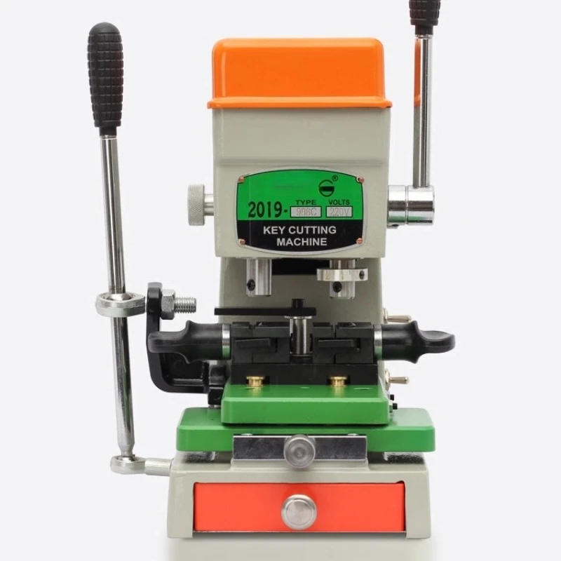 Professional Universal Portable Flat Vertical Key Cutting Copy Machine Locksmith Tools Duplicate Key Machine