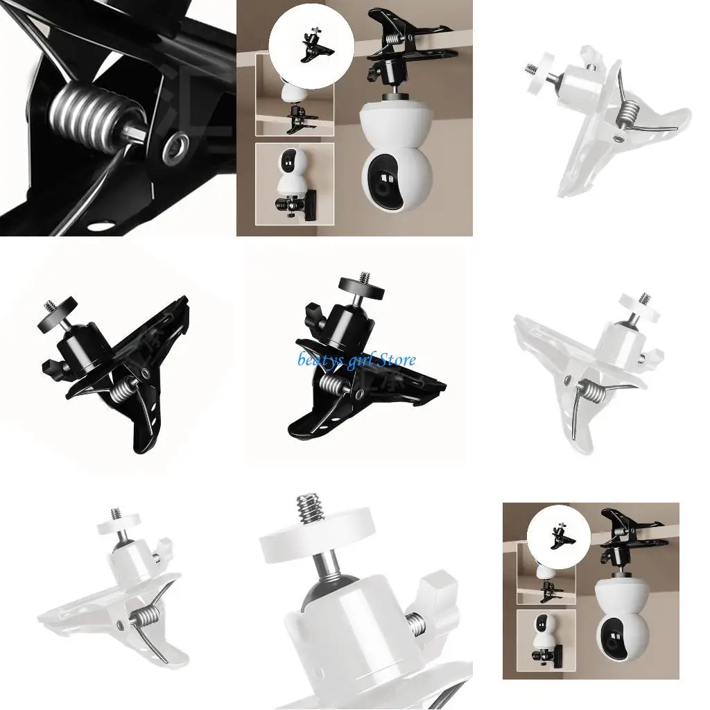 C7AB دعامة دوارة 360 درجة 1/4 بوصة برغي جبل لأرفف النوافذ اللوحية #1