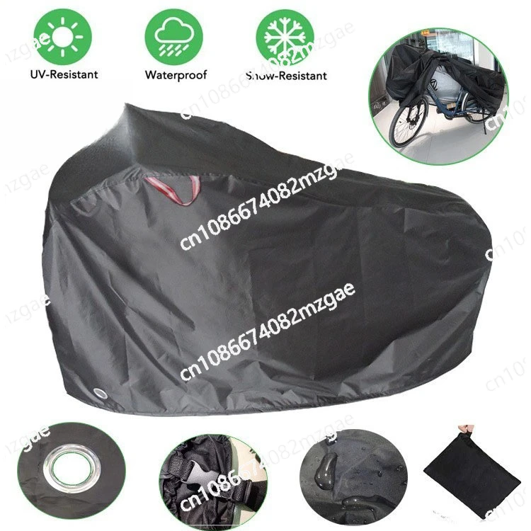 Outdoor mountain bike cover 210D Oxford cloth bicycle waterproof cover bicycle clothing