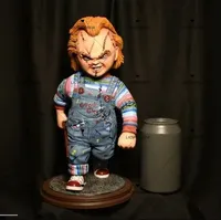Ruby's Elm StreeT Fred Kruger Halloween Horror Movie Killer Statue Resin Crafts Killer Horror Atmosphere Desktop Gift home decor