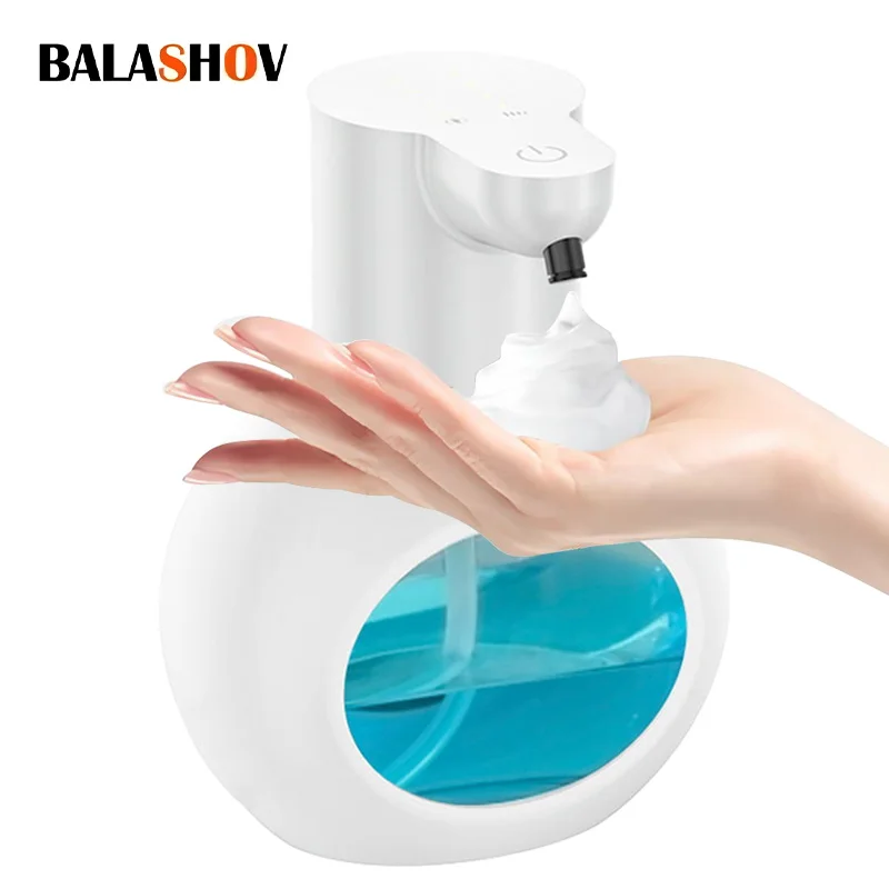 เครื่องเจลล้างมืออัตโนมัติแบบเหนี่ยวนำอัจฉริยะเครื่องจ่ายสบู่ไฟฟ้าสำหรับใช้ในครัวเรือนเครื่องเจลเหลวสำหรับห้องน้ำ