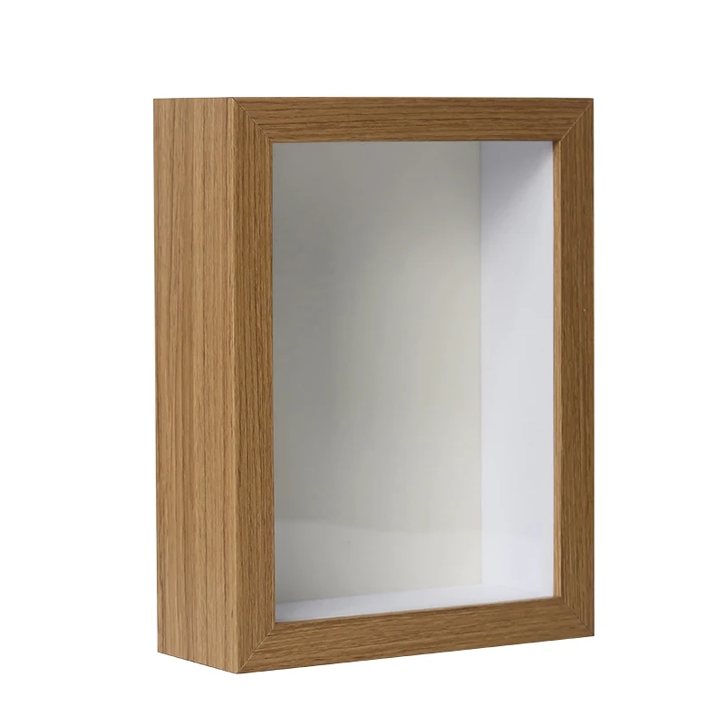 

Black and white walnut shadow box deep shadow box frame wholesale