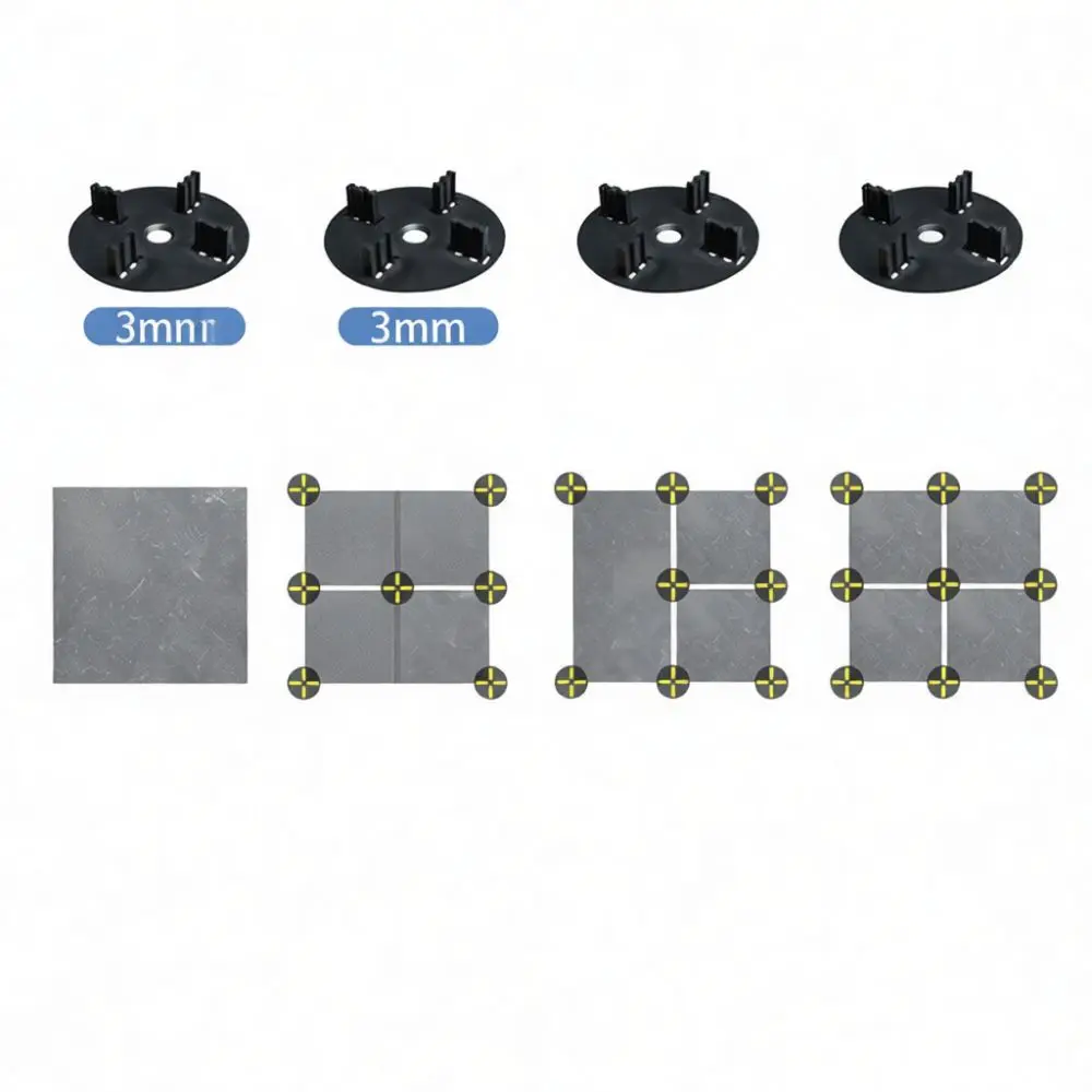 Universal Support Pedestal Adjustable Leveling System For Paver Stone Marble Tiles Balcony Decking Structural Support
