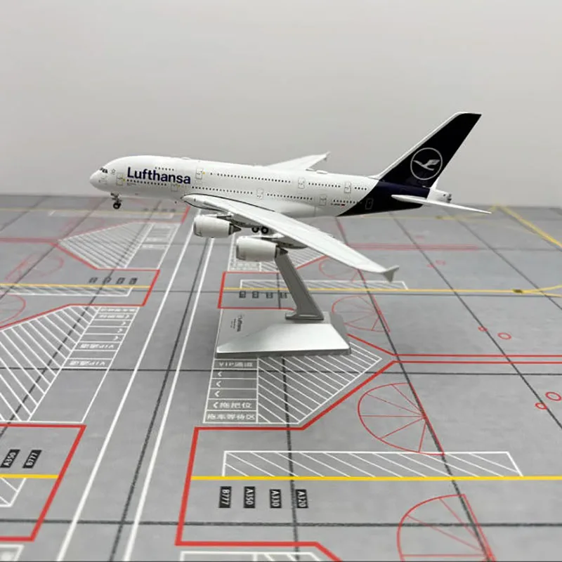 YY أجنحة دييكاست 1:400 مقياس لوفتهانزا A380 D-AIMB/D-AIMC محاكاة الطائرات سبيكة الانتهاء من تذكارية لعبة حلية هدية