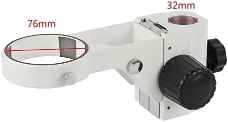 76mm  Fine Focusing Mount Diameter Focus Bracket with Coaxial Coarse and Fine Controls for Stereo Zoom Microscope