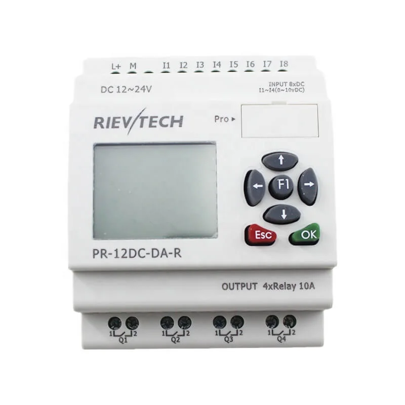 Hot Sales Rievtech Mirco  PLC  SR-12DC-DA-R Programmable Logic Controller