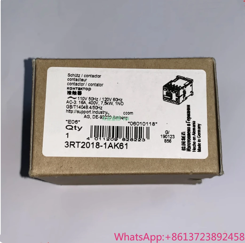 

Brand New 3RT2018-1AK61 3RT2018-1AK62