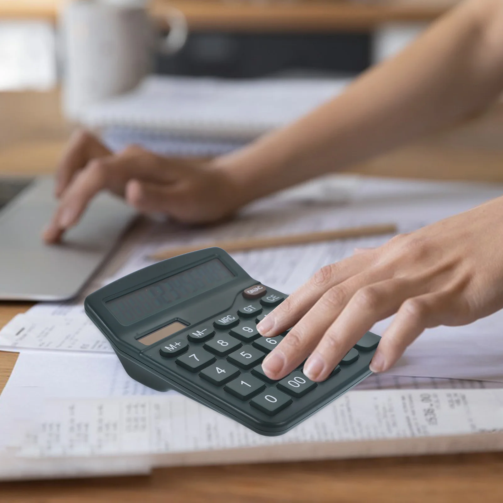 Calculadora de mano Calculadoras para estudiantes Botón pequeño y grande Accesorios de escritorio de oficina Básicos para uso estudiantil