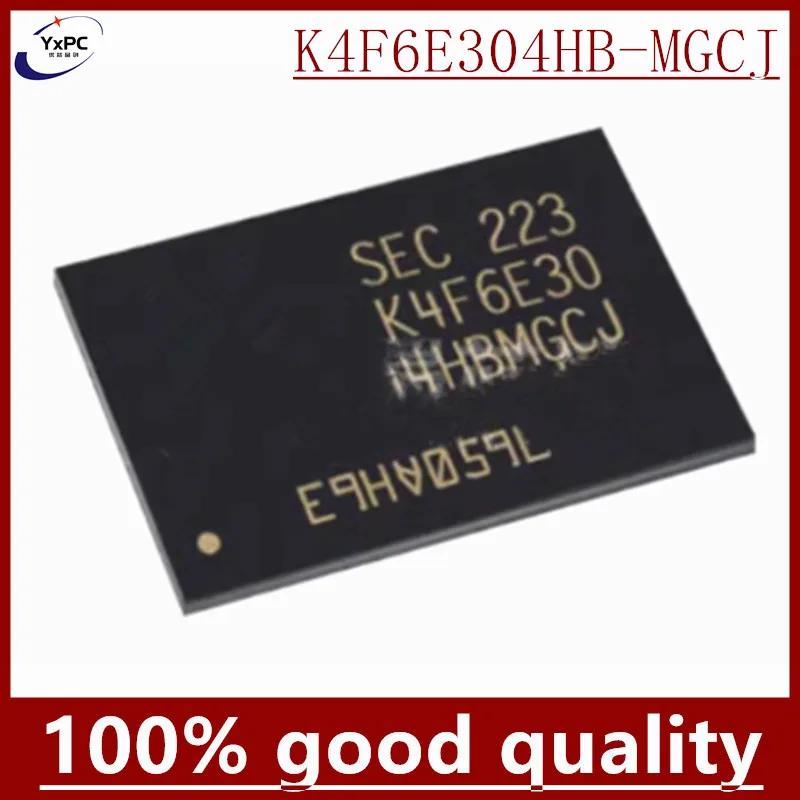 K4F6E304HB-MGCJ K4F6E304HB MGCJ LPDDR4 2GB BGA200 2G Flash Memory IC Chipset With Balls