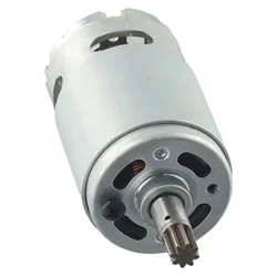 DC18V 8teeth Motor RS-550VD-6532 H3 For WORX 50027484 WU390 WX390 WX390.1 Electric Drill Metal Gear Motor 7.7mm Tooth Pitch Tool