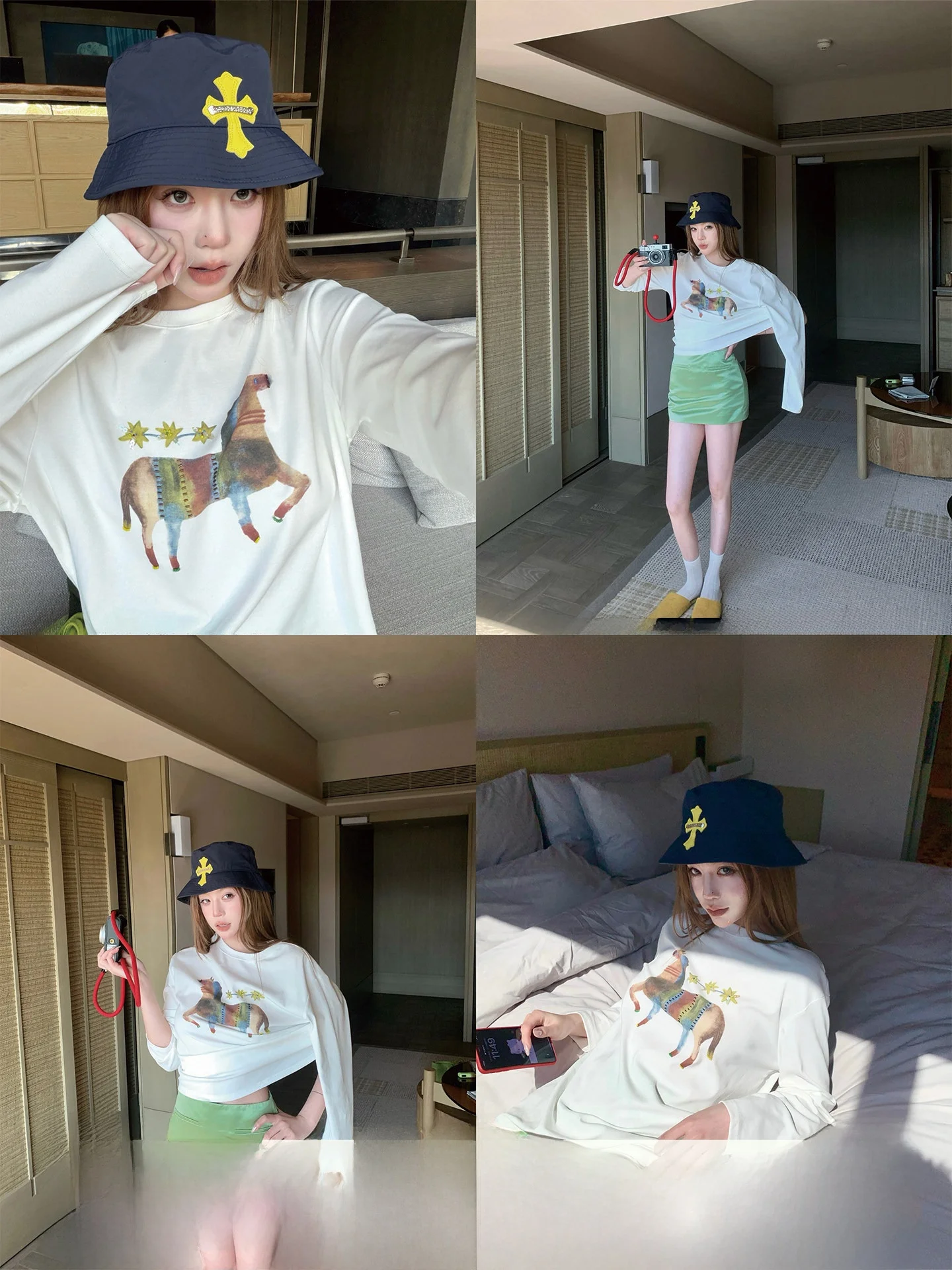 

Повседневная женская футболка с длинным рукавом и круглым вырезом, с принтом, эффектом похудения, весенняя мода, стандартный крой, удобная, из полиэстера