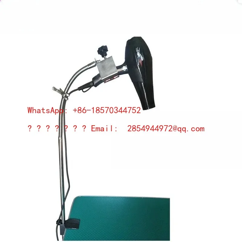 ペット用ウォーターディスペンサーホースラック、ビューティーテーブル固定式ヘアドライヤーラック