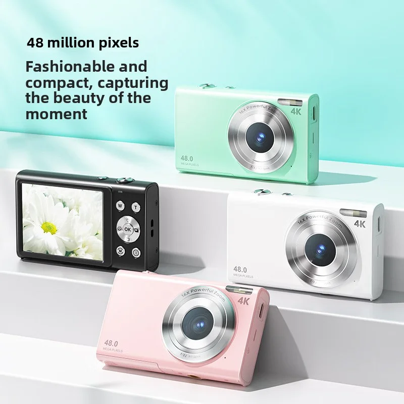 

48MP digital camera autofocus 4K high-definition video blog, 2.88-inch large screen digital camera for various scenes