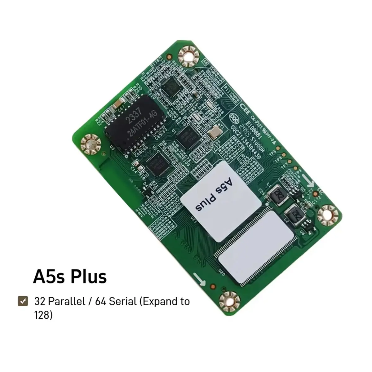 A5s Plus LED Receiving Card 18bit+ 512x384@60Hz Pixel Calibration Dual Backup Low Latency LED Display Controller Card