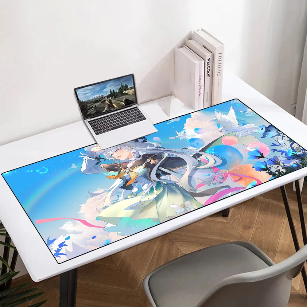 

Firefly Honkai Star Rail Mousepad Mouse Mat Desk Mat With Pad Gaming Accessories Prime Gaming XXL Keyboard Pad Padding Mat