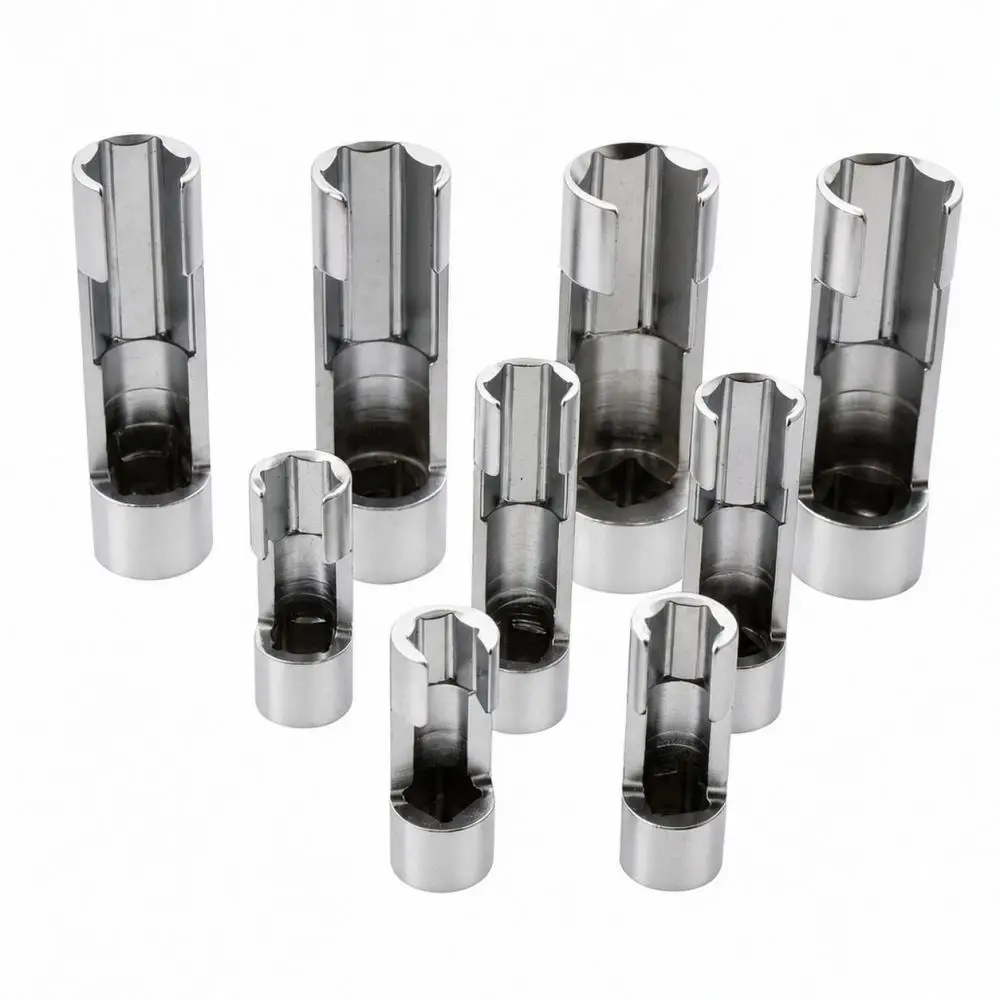 High Torque Open End Spanner Set Flare Nut Wrench Tool For Car Mechanic Automotive Oxygen Sensor Removal Pipe Repair Kit