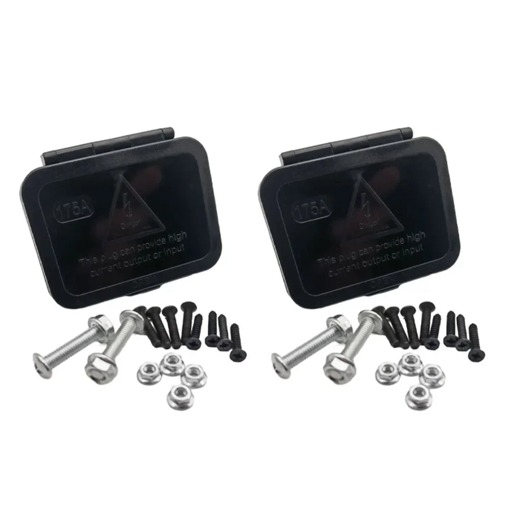 Imagem -03 - Plug Connector Flush Mount Suporte Tampa do Painel Conectores de Fio Instalação Base de Caravana 175a Conjunto