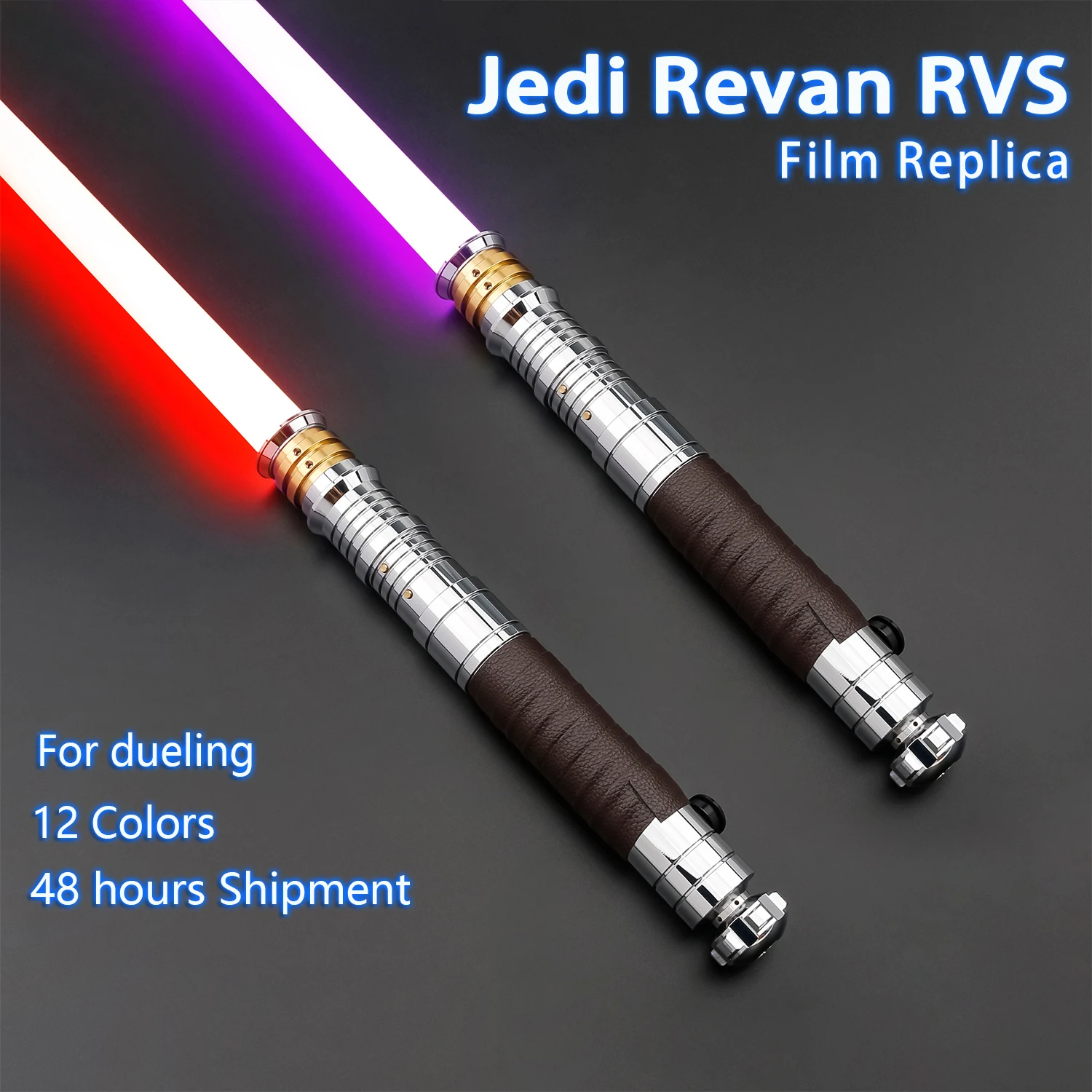 TXQSABER High Quality RVS Sith Revan Lightsaber Metal Hilt Heavy Dueling RGB Pixel Laser Sword 27 Sets Soundfonts Cosplay Gift