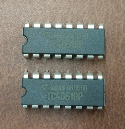 Free shipping   TC4051BP DIP-16  CD4051 4051      10PCS