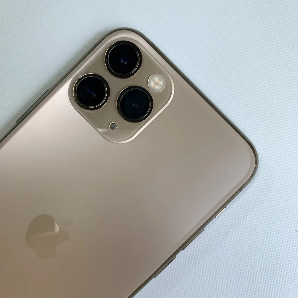 هاتف Apple iPhone 11 Pro Max 4G الأصلي معرف الوجه 64GB/256GB 11PM NFC شاشة OLED مقاس 6.5 بوصة A13 Bionic Hexa-Core 11 pro max
