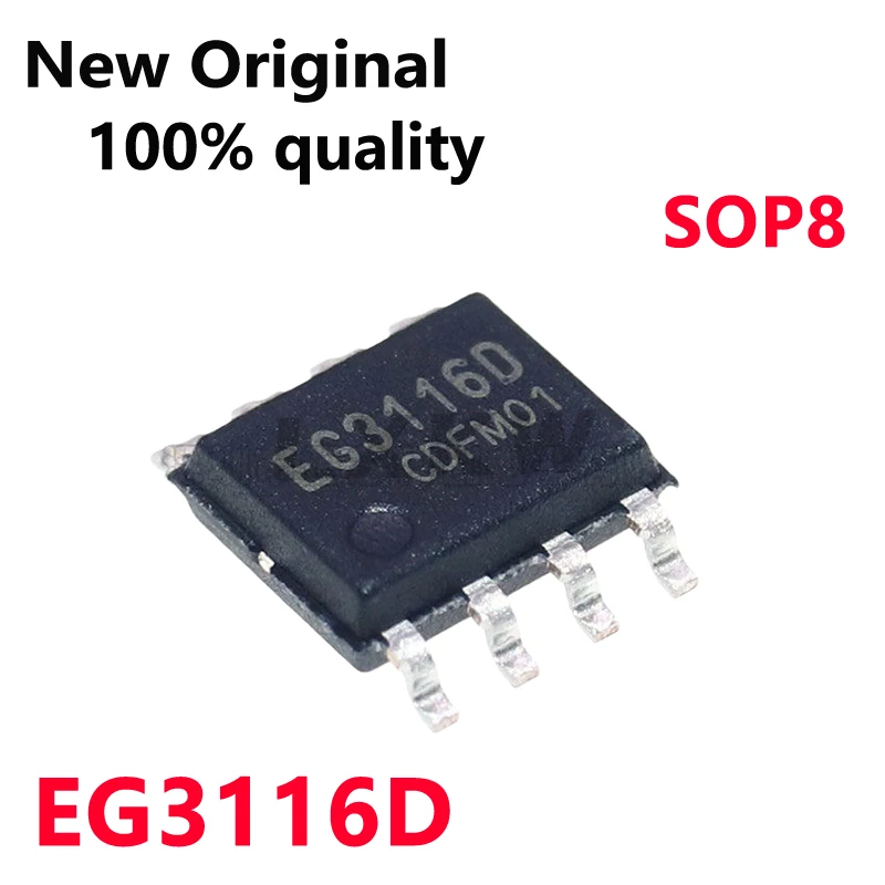 10/PCS Novo Original EG3116D EG3116 SOP8 Chip Driver de Portão MOSFET IGBT de Alta Potência em Estoque