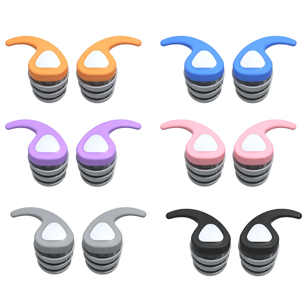 Kids Swim Ear Plugs Waterproof Silicone Children Ear Protector Noise Reduction Hearing Protector for Pool Bath Showering Surfing