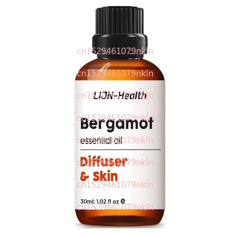 LIJN-Health Bergamot Essential Oil for Diffuser - Bergamot Essential Oil - Bergamot Oil for Hair,Skin & Aromatherapy (1 fl oz)