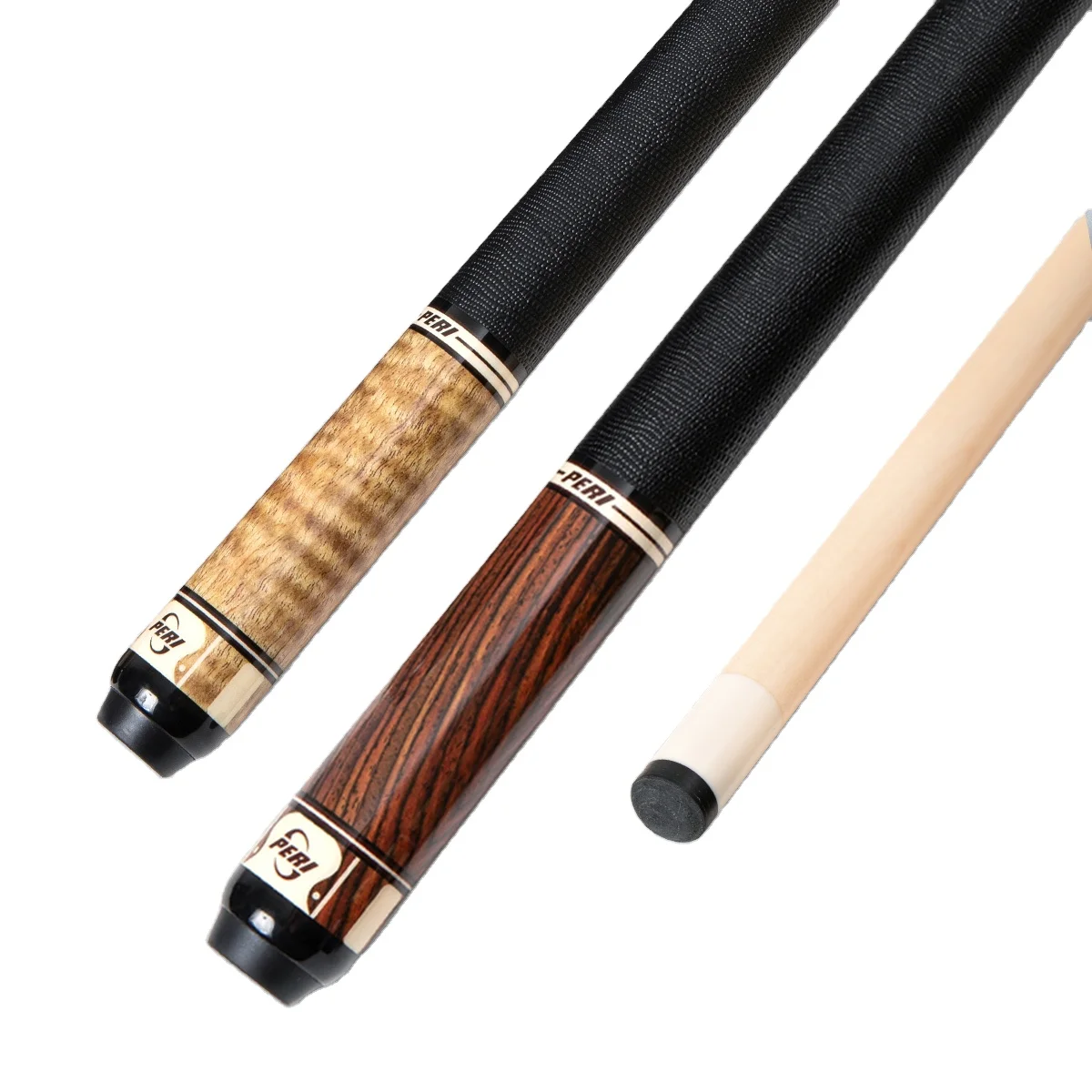 

PERI 58" SY Series Professional Pool Cue Stick High Quality Maple Shaft 12.5mm Tip Extender Billiard Cue Set Alloy 10-Pin Joint