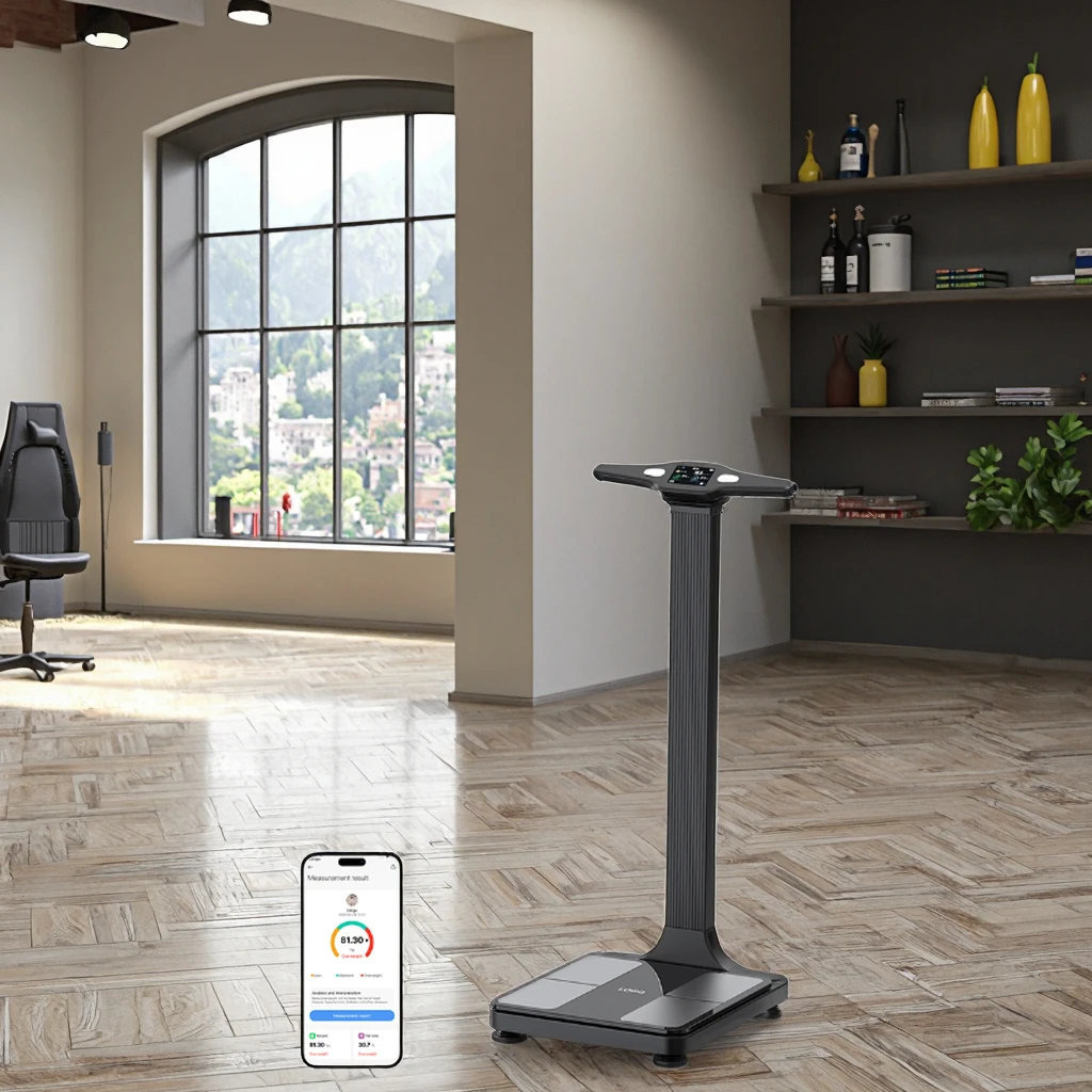 New 180KG Personal Smart Weight Scale WIFI Body Composition Analyzer LED Display IOS Android App Compatibility OEM Supported
