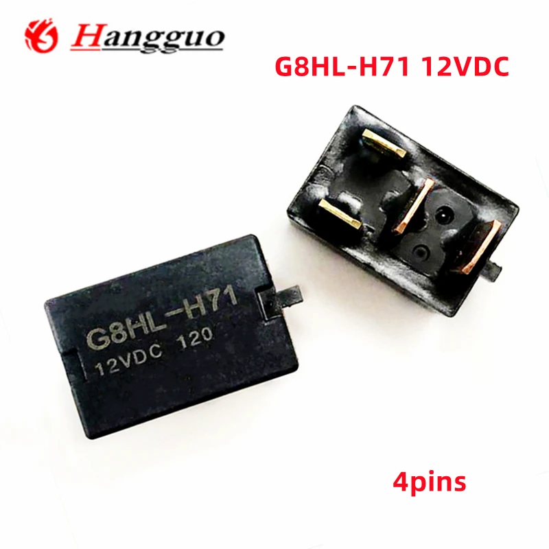 5PCS/Lot Original G8HL-H71 12VDC DC12V 4pins Automobile air conditioning relay