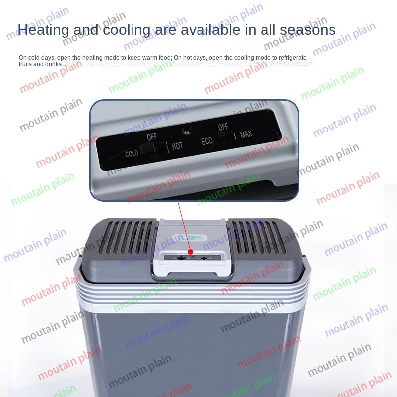 Large Capacity Car Refrigerator Dormitory Barrel Refrigerator Light-Duty Vehicle Dual-Use Refrigerated Household Electric Ice