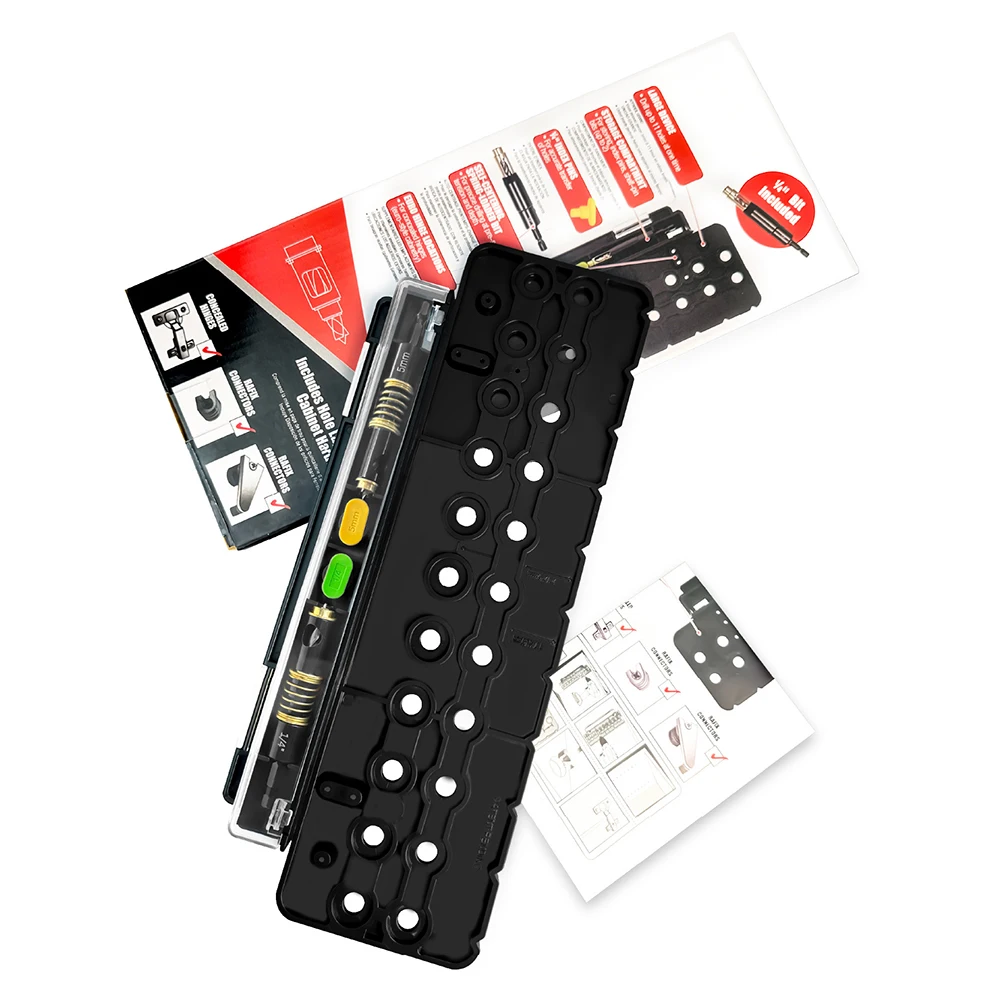 Woodworking Straight Hole Positioning Board Cabinet Companion Shelf Needle Fixture Woodworking Positioning Tool