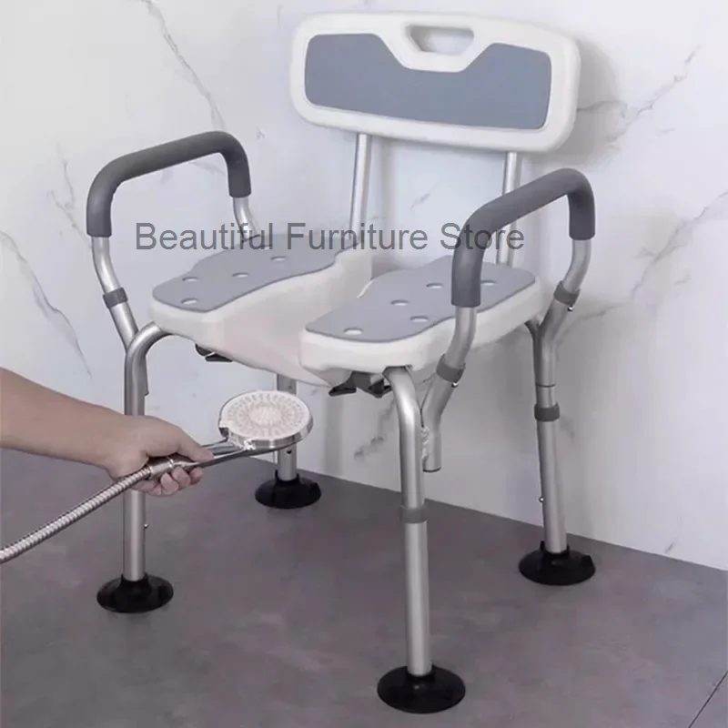 

Folding Portable Bathroom Chair Elderly Minder Medical Camping Stool Designer Space Saving Taburete Plegable Home Furniture