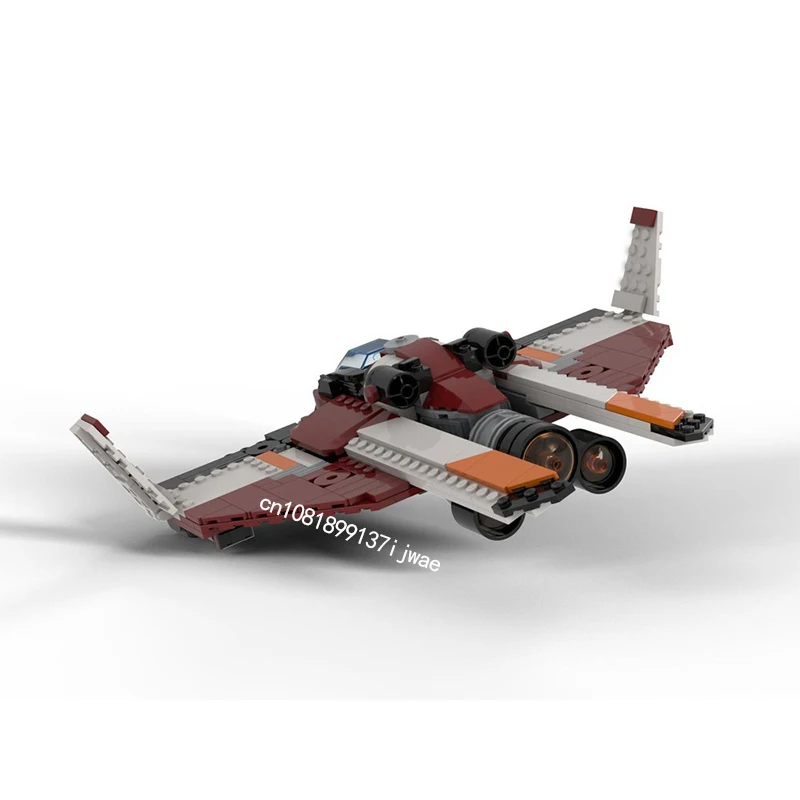 New 528Pcs Famous Space Battle Movie Moc M3 Heavy Interceptor Model Custom Puzzles Diy Creative Ideas Kids Toys Birthday Gifts