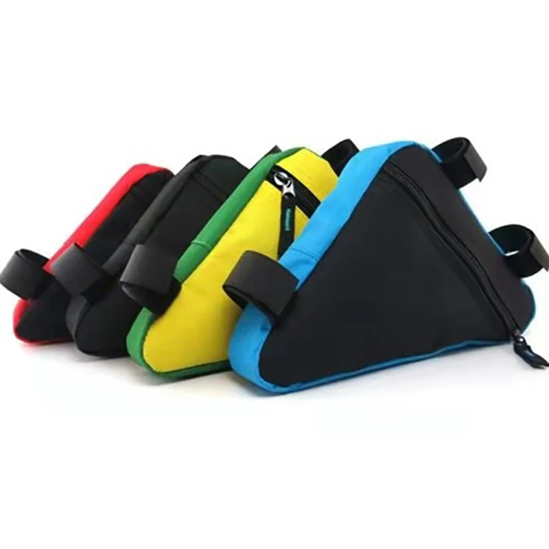 New Triangle Cycling Bag Bike Bicycle Front Saddle Tube Frame Pouch Bag Holder Outdoor Sport Triangle Bicycle Bag