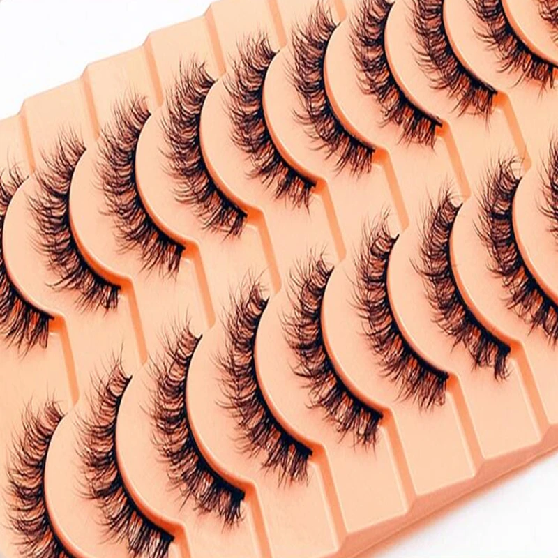 تأثير ستيريو سوبر بولب 6D طبيعي نحيف مبالغ فيه على الطراز الأوروبي الأمريكي لمكياج العيون #2