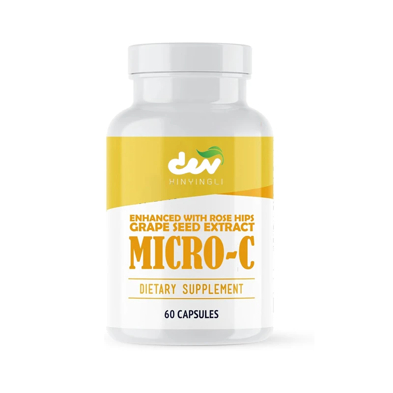

Vitamin C Capsules -500mg Per Capsule, Supports Immune Health, Promotes Collagen Production, Supports Healthy Bones, Gluten Free