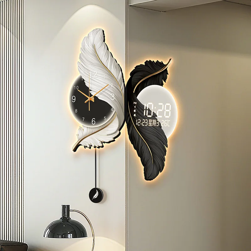 Xenomorph Bedrooms Clock Wall Cute Interior Art Mural Design Creative Wall Watch Fashion Silent Reloj Pared Room Decorations