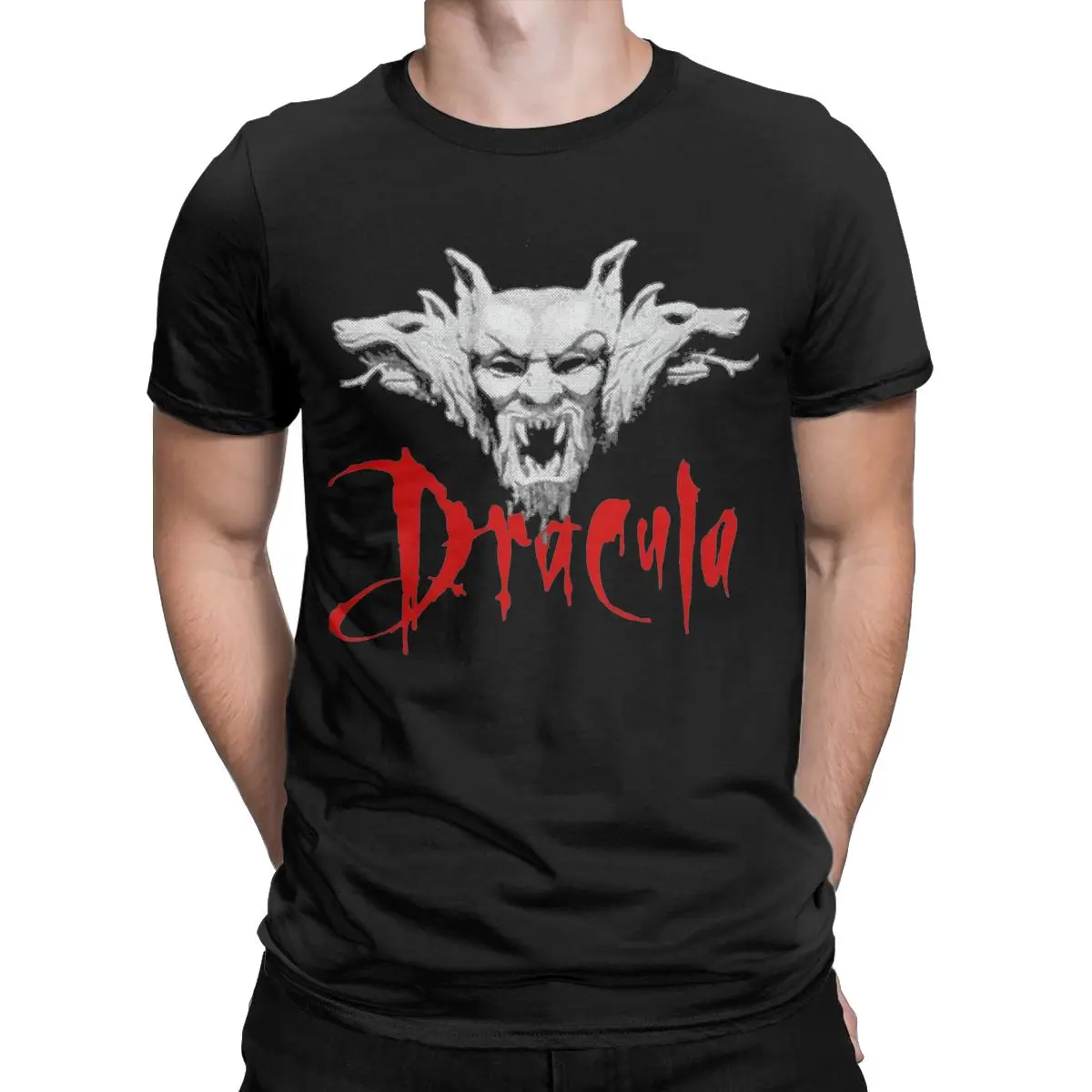 Men's Dracula Bram Stoker T Shirts Cotton Clothing Vintage Short Sleeve Round Collar Tees Gift Idea T-Shirts