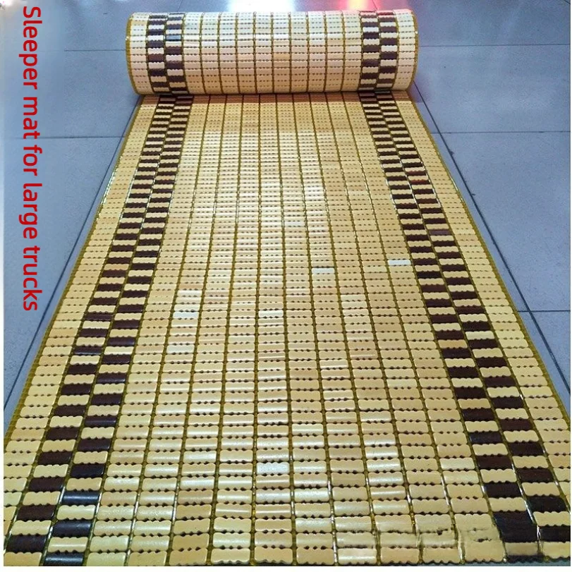 

Cooling Mat For Large Truck Sleeper Cots Summer Bamboo Blocks, Bamboo Planks Mahjong Blocks For The Back Of Trucks