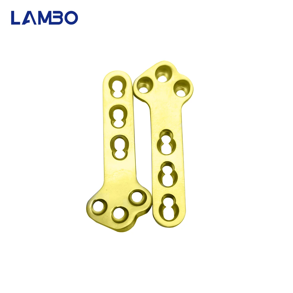 Titanium TPLO Locking Plate for Pet, Veterinary Orthopedics Implant, Surgical Instruments, Pet Products, 2.4mm, 2.7mm, 3.5mm