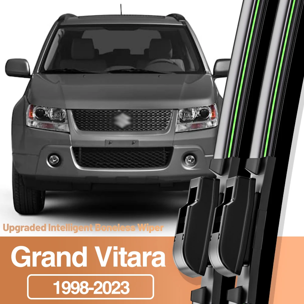

2pcs For Suzuki Grand Vitara 2 3 4 1998-2023 Front Windshield Wiper Blades Windscreen Window Accessories 2004 2008 2010 2015